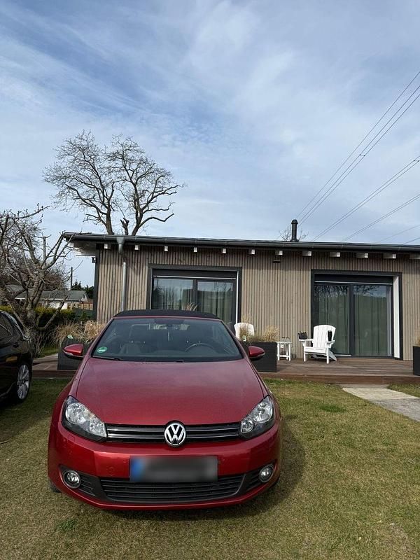 Gebraucht VW Golf Cabriolet 160 PS (117 kW) 2013 Rot Cabrio