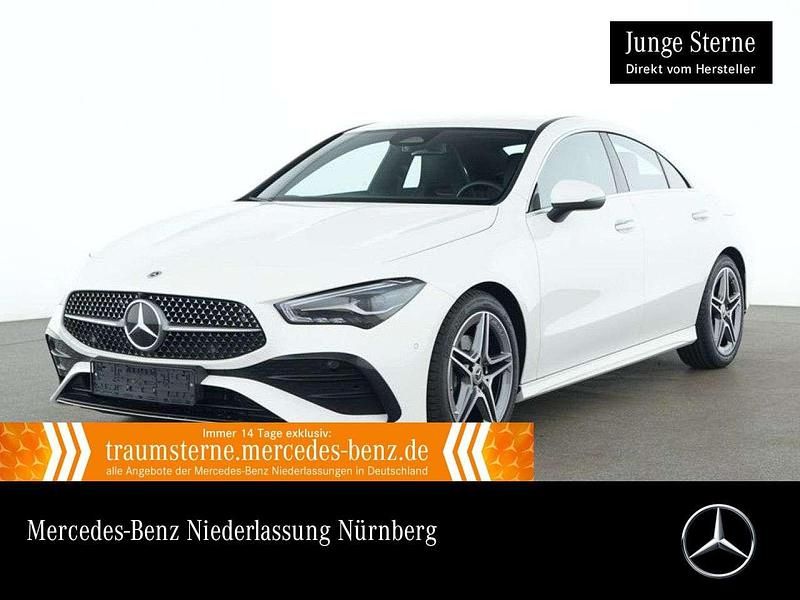 Weiß Gebraucht 2024 Mercedes CLA180 AMG Limousine | 31.990 € (Fairer Preis) - Bild 1/3