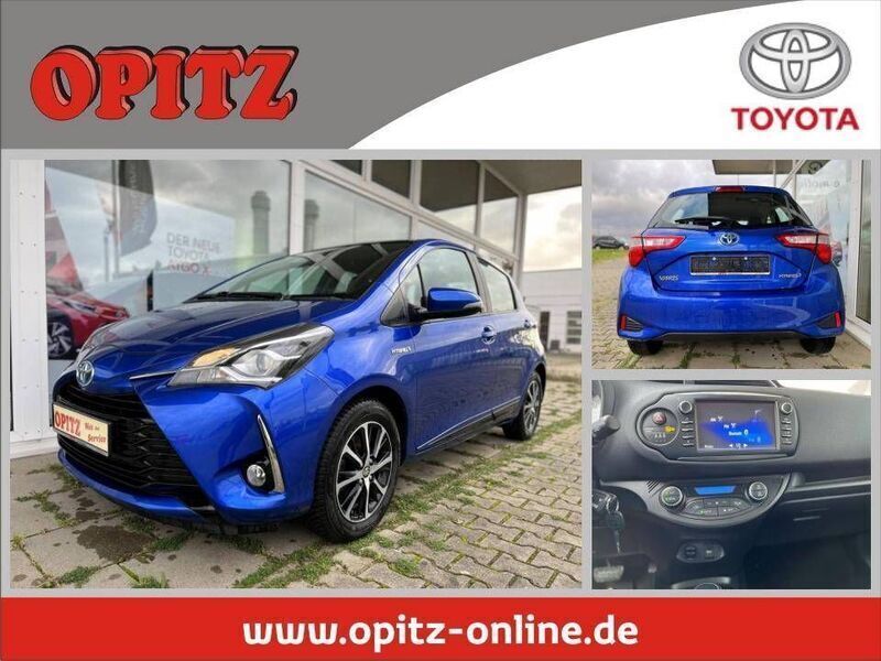 Blau Gebraucht 2018 Toyota Yaris Hybrid Team Kleinwagen | 14.990 € (Fairer Preis) - Bild 1/4
