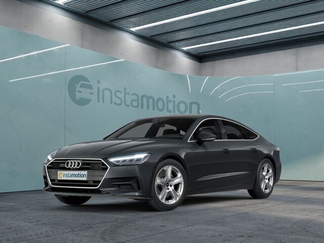 Grau Gebraucht 2022 Audi A7 Sportback Ambiente Kleinwagen | 65.812 € - Bild 1/2