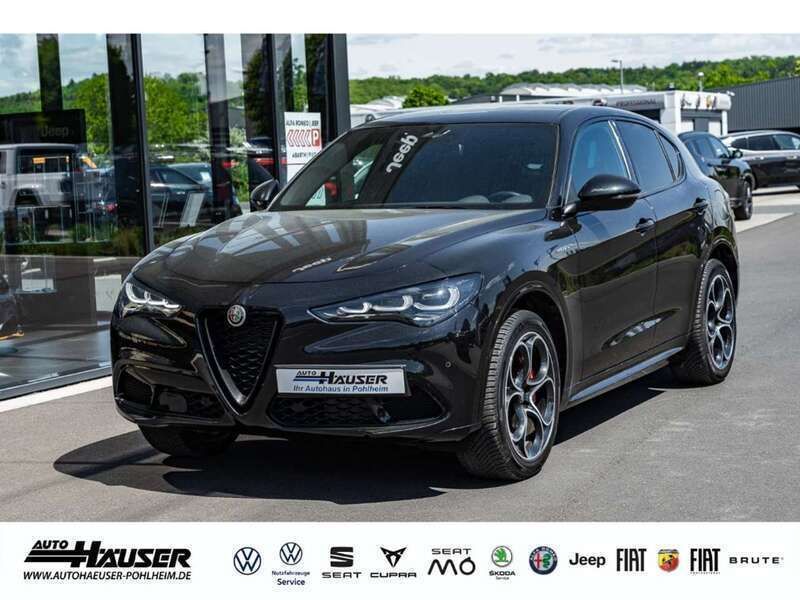 Schwarz Gebraucht 2024 Alfa Romeo Stelvio Premium SUV | 43.895 € (Etwas zu teuer) - Bild 1/4