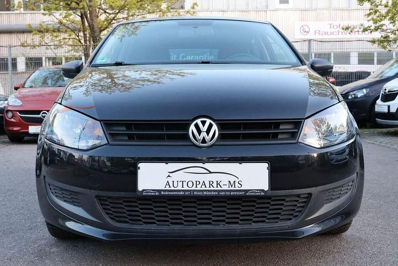 Gebraucht VW Polo Trendline 69 PS (50 kW) 2009 Schwarz Kleinwagen