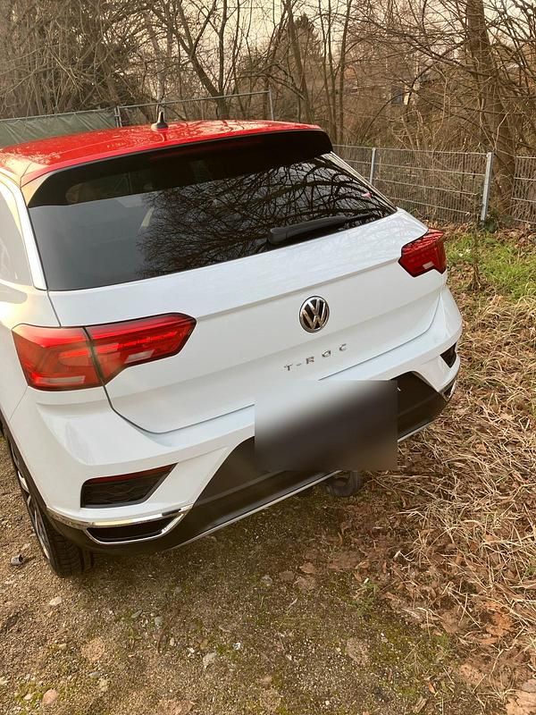 Gebraucht VW T-Roc 150 PS (110 kW) 2018 Weiß SUV