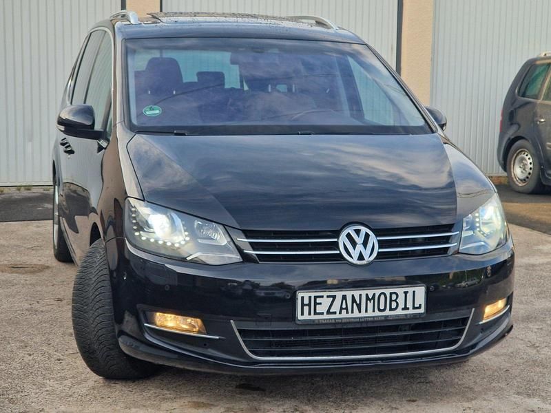 Gebraucht VW Sharan 170 PS (125 kW) 2011 Schwarz Van / Kleinbus