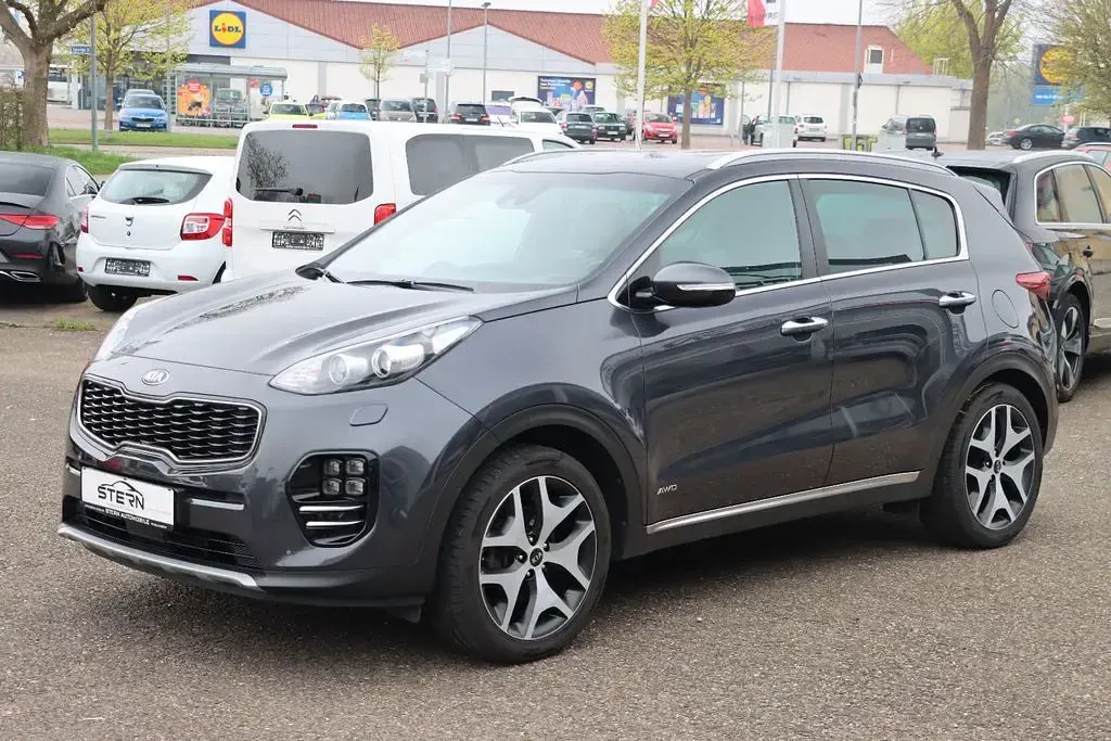 Gebraucht Kia Sportage GT-Line 185 PS (136 kW) 2018 Dark gun metal SUV