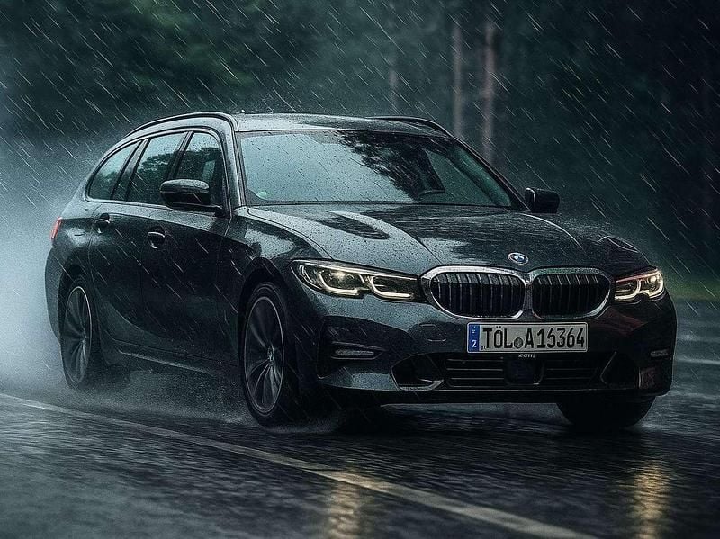 Grau Gebraucht 2020 BMW 320 Sport Line Kombi | 23.000 € (Guter Preis) - Bild 1/4
