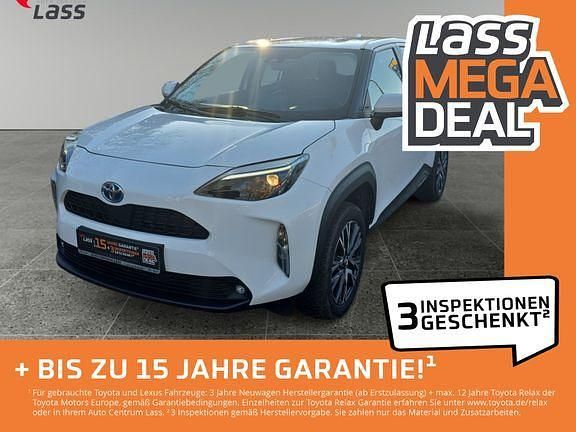 Schneeweiß Gebraucht 2021 Toyota Yaris Hybrid Comfort SUV | 20.480 € (Guter Preis) - Bild 1/4