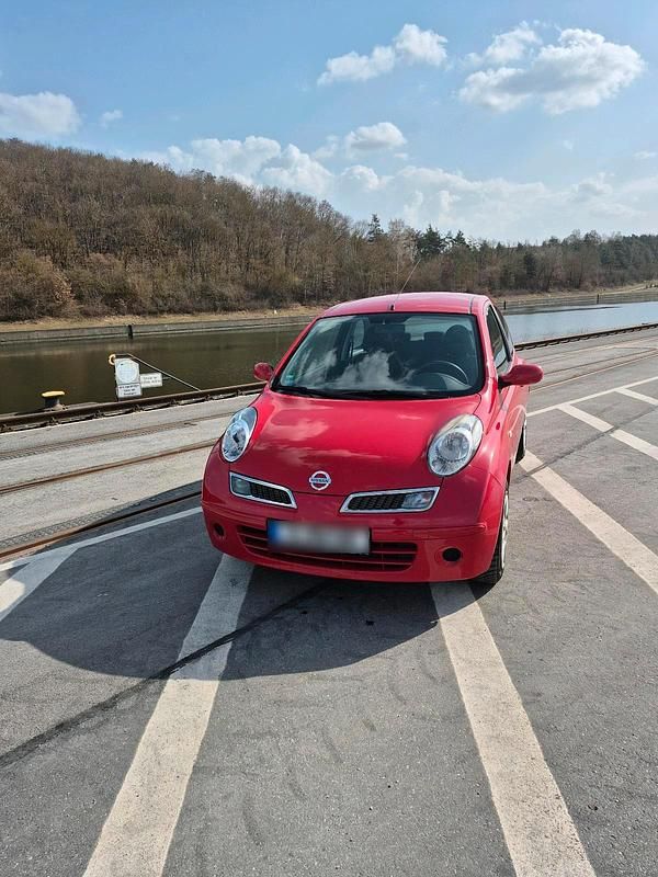 Gebraucht Nissan Micra 65 PS (47 kW) 2008 Rot Kleinwagen