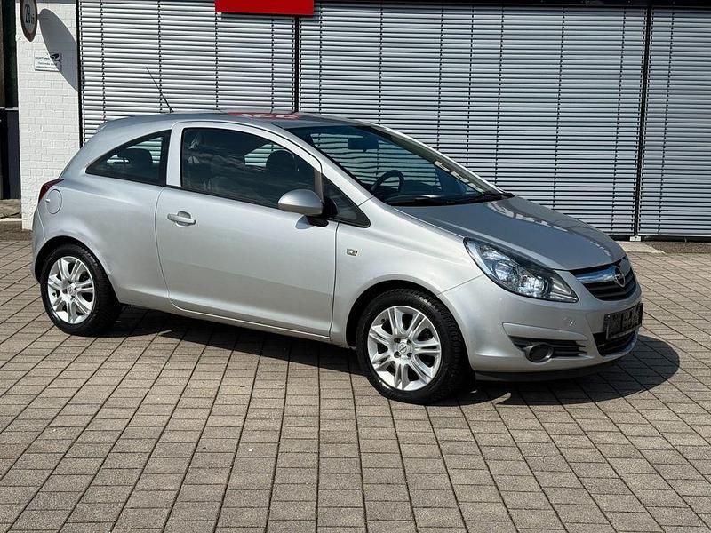 Silber Gebraucht 2009 Opel Corsa Edition Kleinwagen | 3.500 € (Fairer Preis) - Bild 1/4