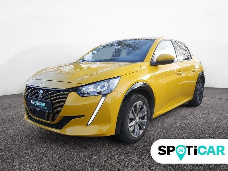 Gelb Gebraucht 2021 Peugeot e-208 Allure Kleinwagen | 15.990 € (Fairer Preis) - Bild 1/4