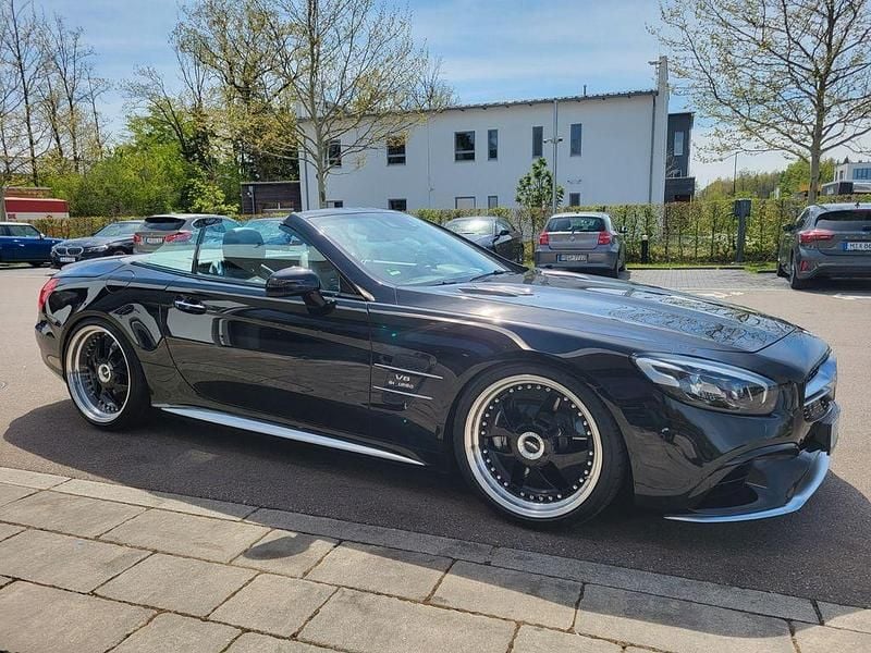 Gebraucht Mercedes SL63 AMG AMG 571 PS (419 kW) 2018 Schwarz Cabrio