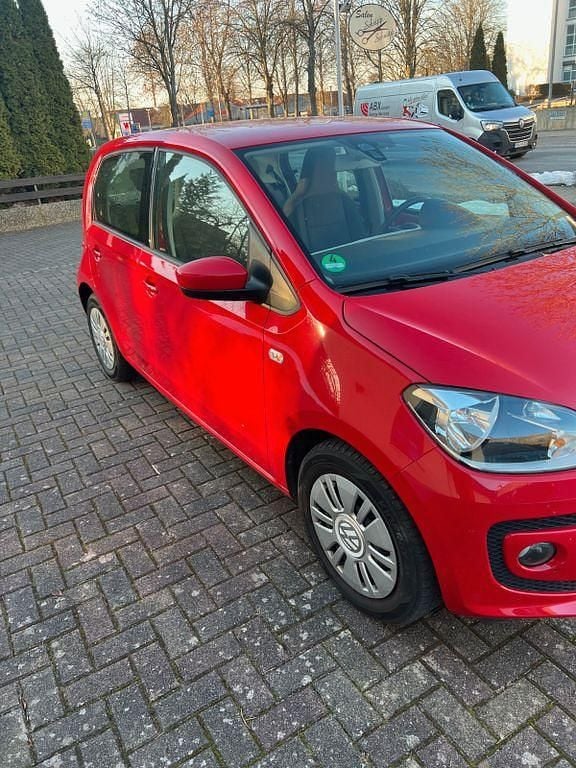 Gebraucht VW up! move up! 75 PS (55 kW) 2016 Rot Kleinwagen