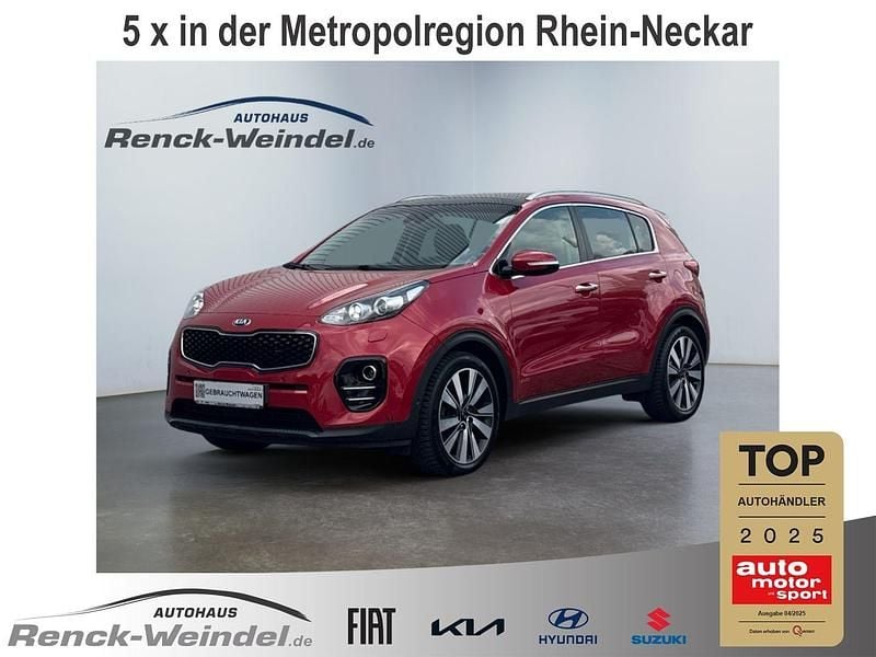 Rot Gebraucht 2017 Kia Sportage Platinum Edition SUV | 15.989 € (Etwas zu teuer) - Bild 1/4