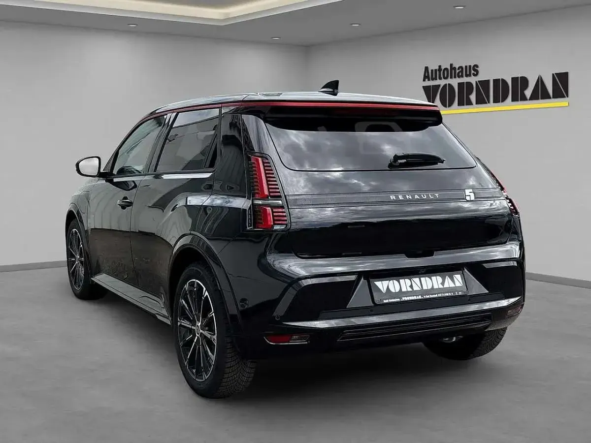 Neu Renault 5 E-Tech Iconic 89 kW (122 PS) 2025 Schwarz Limousine