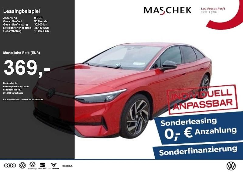 Kings red metallic Gebraucht 2025 VW ID.7 Pro Limousine | 45.140 € - Bild 1/4