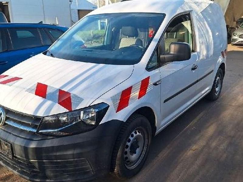 Gebraucht VW Caddy 102 PS (75 kW) 2020 Weiss Van / Kleinbus
