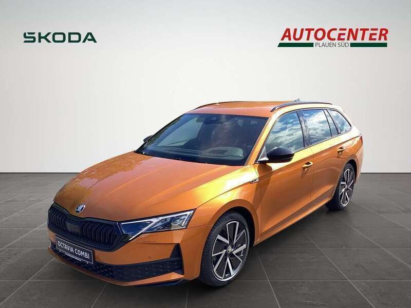 Orange met. Gebraucht 2024 Skoda Octavia SportLine Kombi | 36.500 € (Etwas zu teuer) - Bild 1/4