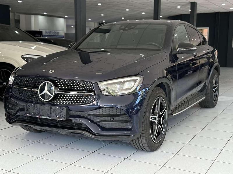 Cavansitblau metalliclack Gebraucht 2021 Mercedes GLC220 Coupé | 41.990 € (Fairer Preis) - Bild 1/4