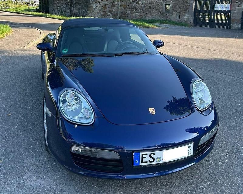 Blau Gebraucht 2005 Porsche Boxster Cabrio | 31.950 € (Etwas zu teuer) - Bild 1/4