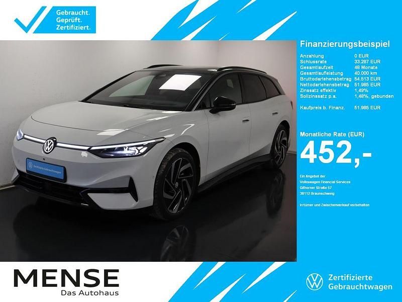 Gletscherweiß Gebraucht 2024 VW ID.7 Pro Limousine | 51.985 € (Etwas zu teuer) - Bild 1/4