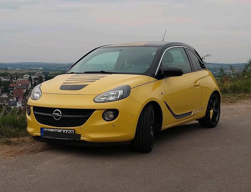 Gelb Gebraucht 2013 Opel Adam Slam Kleinwagen | 5.900 € (Etwas zu teuer) - Bild 1/4