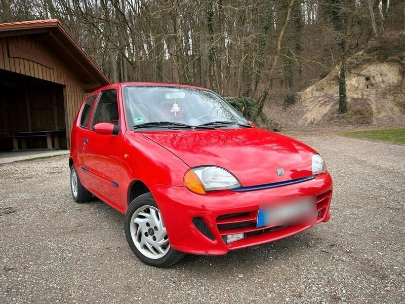 Rot Gebraucht 1999 Fiat Seicento Kleinwagen | 1.300 € (Etwas zu teuer) - Bild 1/4