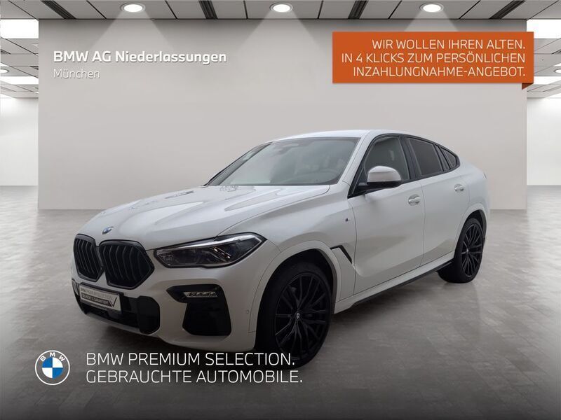 Weiß Gebraucht 2020 BMW X6 Shadowline SUV | 65.907 € (Etwas zu teuer) - Bild 1/4