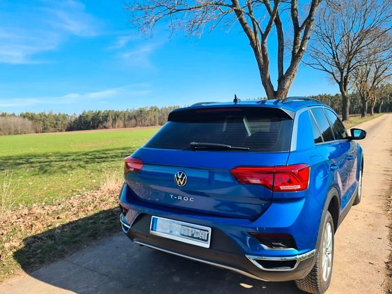 Gebraucht VW T-Roc 110 PS (80 kW) 2021 Blau SUV