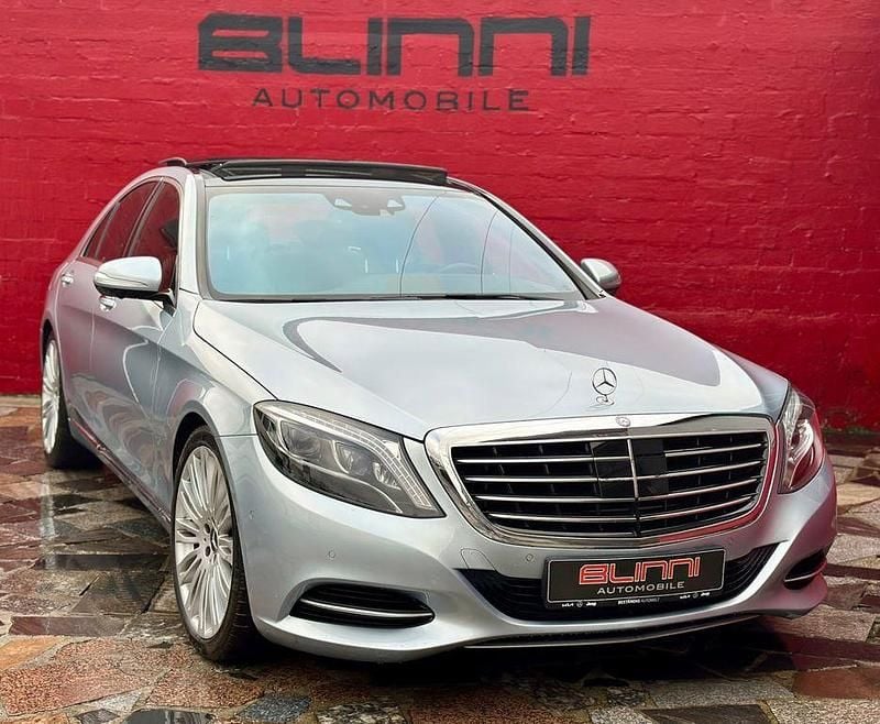 Silber Gebraucht 2014 Mercedes S500 Limousine | 29.999 € (Superpreis) - Bild 1/4