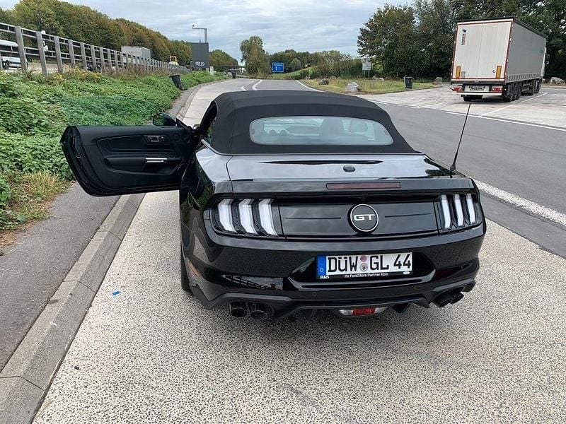 Gebraucht Ford Mustang GT 450 PS (330 kW) 2020 Schwarz Cabrio