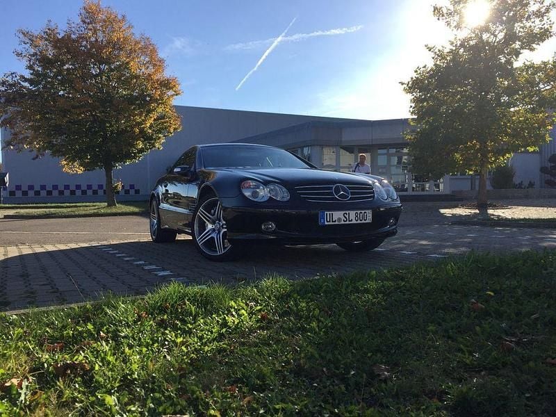 Gebraucht Mercedes SL600 500 PS (367 kW) 2003 Schwarz Cabrio