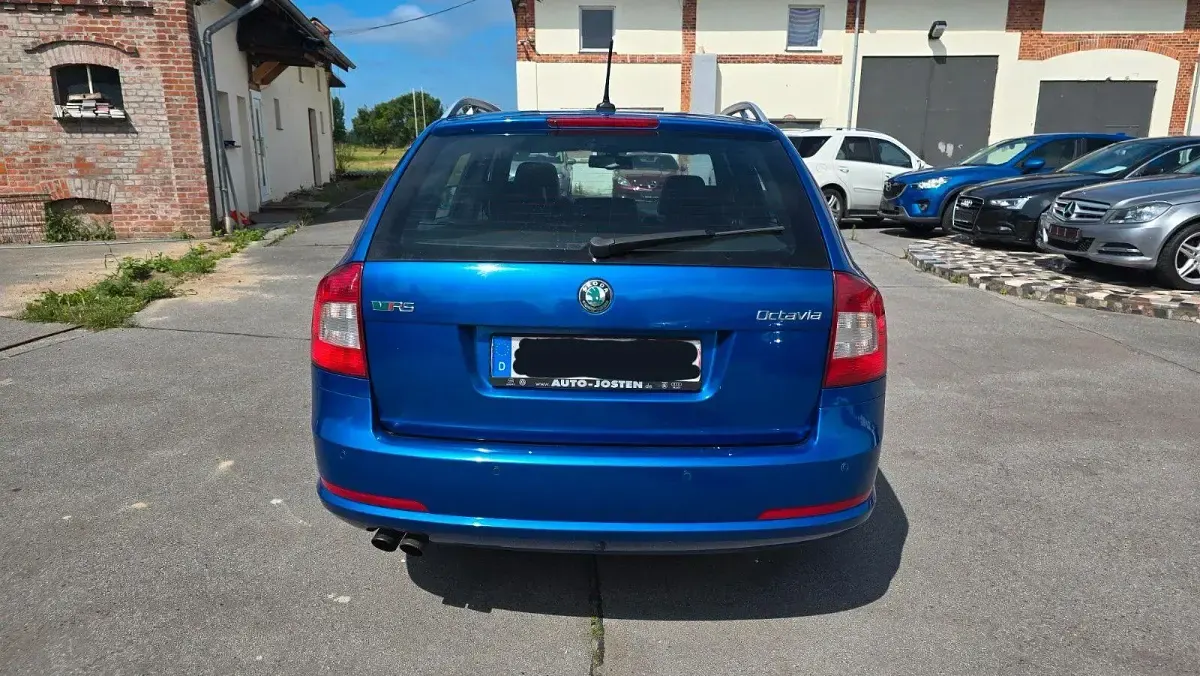 Gebraucht Skoda Octavia RS 200 PS (147 kW) 2011 Blau Kombi