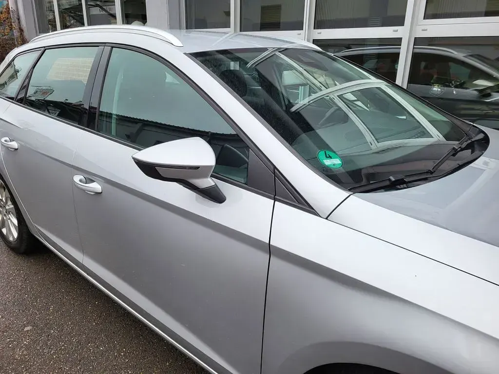 Gebraucht Seat Leon Ecomotive 110 PS (80 kW) 2015 Silber Kombi