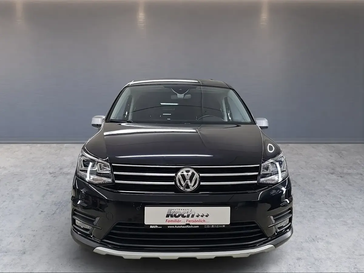 Gebraucht VW Caddy 150 PS (110 kW) 2019 Schwarz Van / Kleinbus