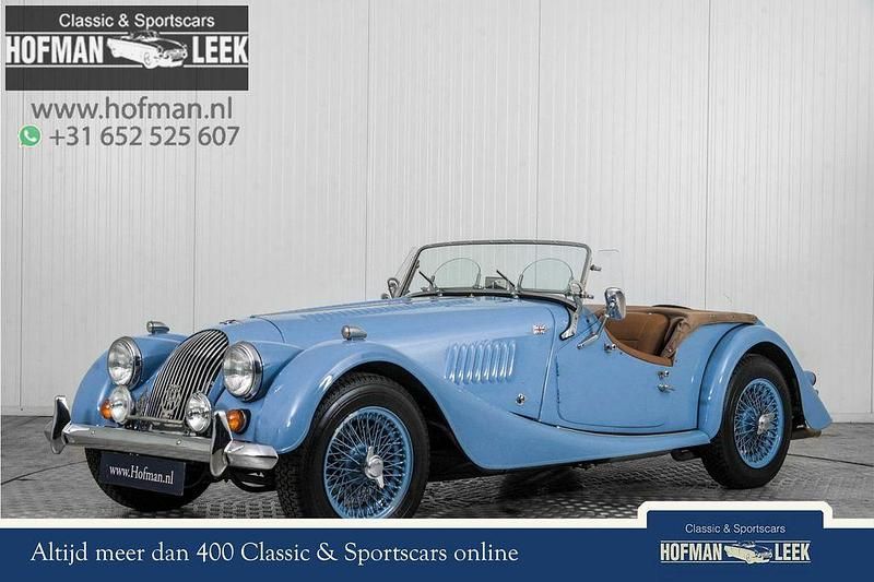 Blau Gebraucht 1979 Morgan 4/4 Cabrio | 37.900 € - Bild 1/4