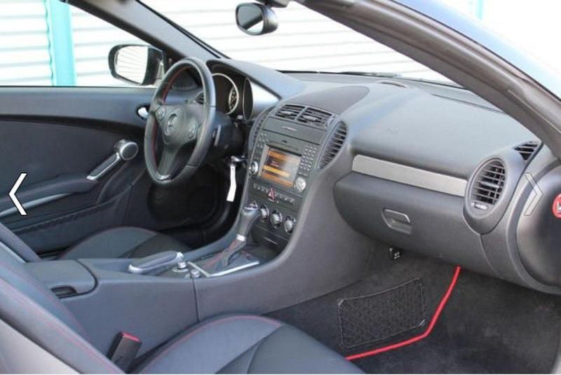 Schwarz Gebraucht 2008 Mercedes SLK280 AMG line Cabrio | 18.400 € (Teuer) - Bild 1/4