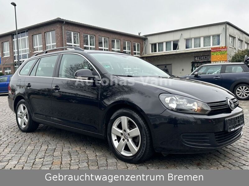 Schwarz Gebraucht 2011 VW Golf VI Kombi | 6.990 € (Fairer Preis) - Bild 1/4