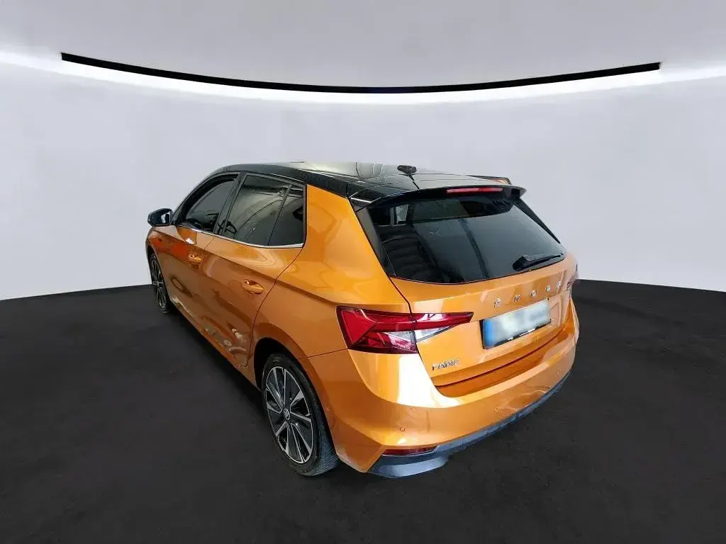 Gebraucht Skoda Fabia First Edition 110 PS (80 kW) 2022 Orange Kleinwagen