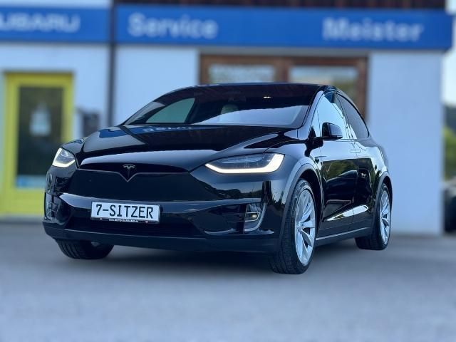 Schwarz Gebraucht 2018 Tesla Model X SUV | 35.990 € (Fairer Preis) - Bild 1/4