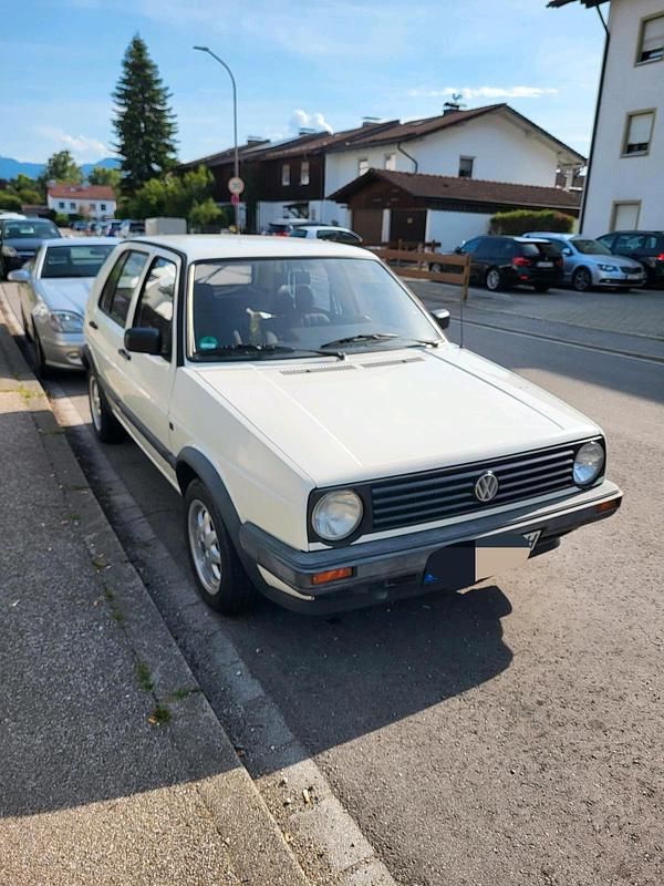 Weiß Gebraucht 1991 VW Golf II Limousine | 2.899 € - Bild 1/4
