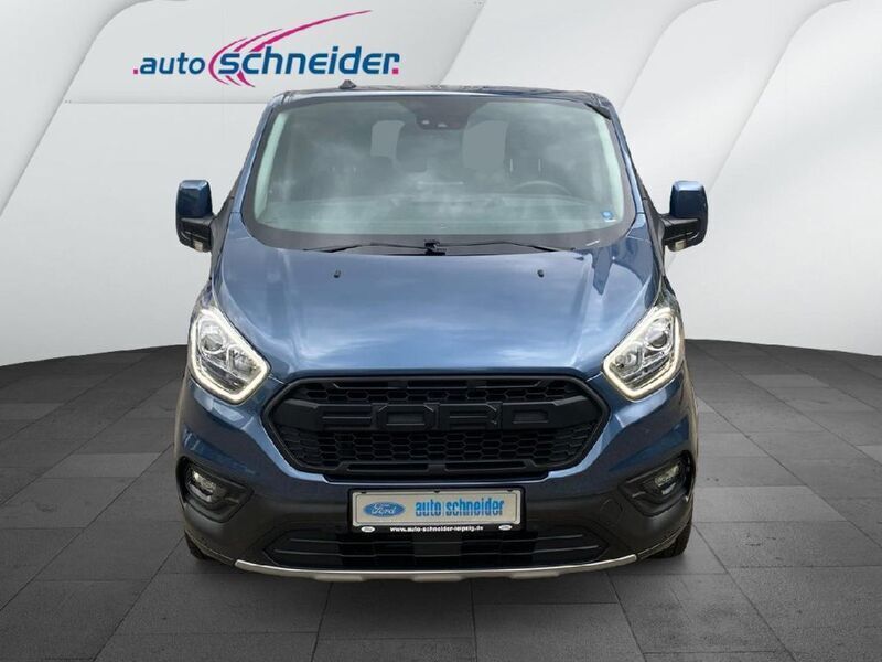 Gebraucht Ford Transit Custom Trend 131 PS (96 kW) 2023 Chromablau metallic (metallic) Kombi