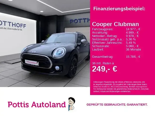 Gebraucht Mini Cooper D Clubman 150 PS (110 kW) 2016 Kombi