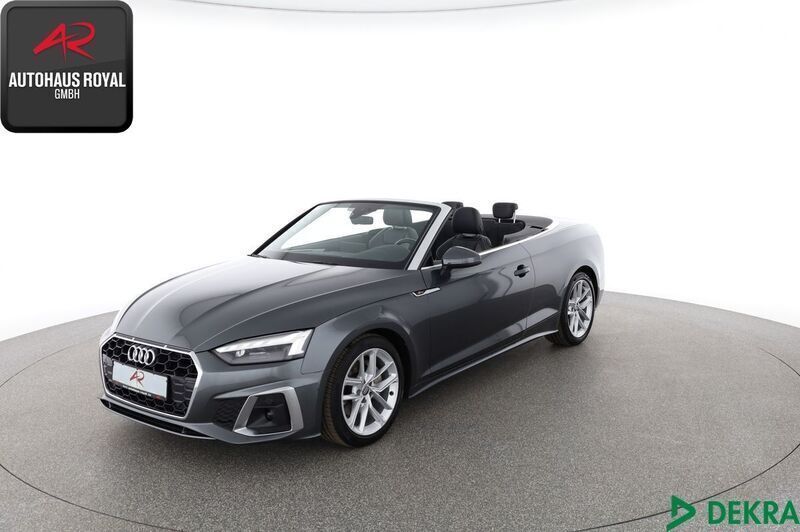 Weiss Gebraucht 2021 Audi A5 Cabriolet S-Line Cabrio | 36.480 € (Guter Preis) - Bild 1/4
