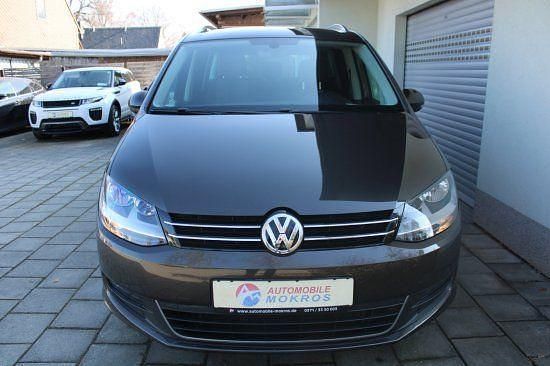 Gebraucht VW Sharan Allstar 150 PS (110 kW) 2016 Blackoakbrown Van / Kleinbus