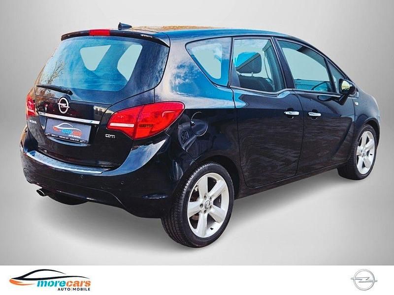 Gebraucht Opel Meriva Innovation 131 PS (96 kW) 2011 Schwarz Van / Kleinbus
