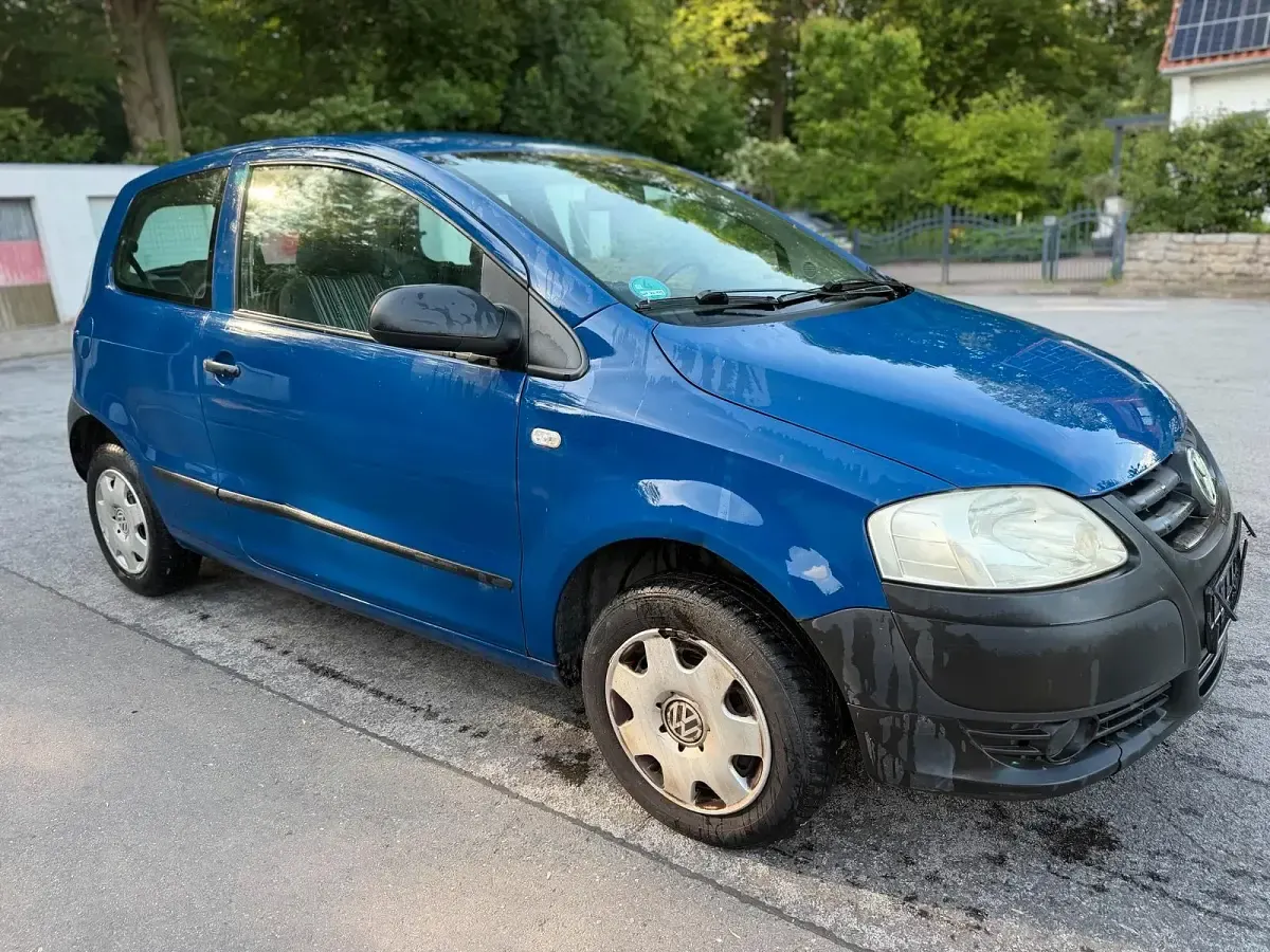 Gebraucht VW Fox 75 PS (55 kW) 2007 Blau Kleinwagen