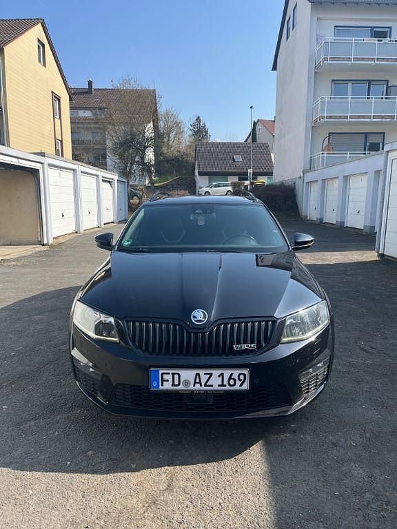 Gebraucht Skoda Octavia RS 184 PS (135 kW) 2013 Schwarz Kombi