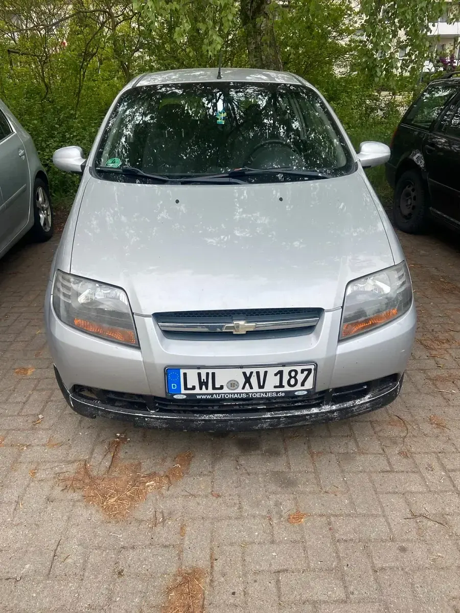 Używany Chevrolet Kalos 62 KM (45 kW) 2007 Srebrny Hatchback