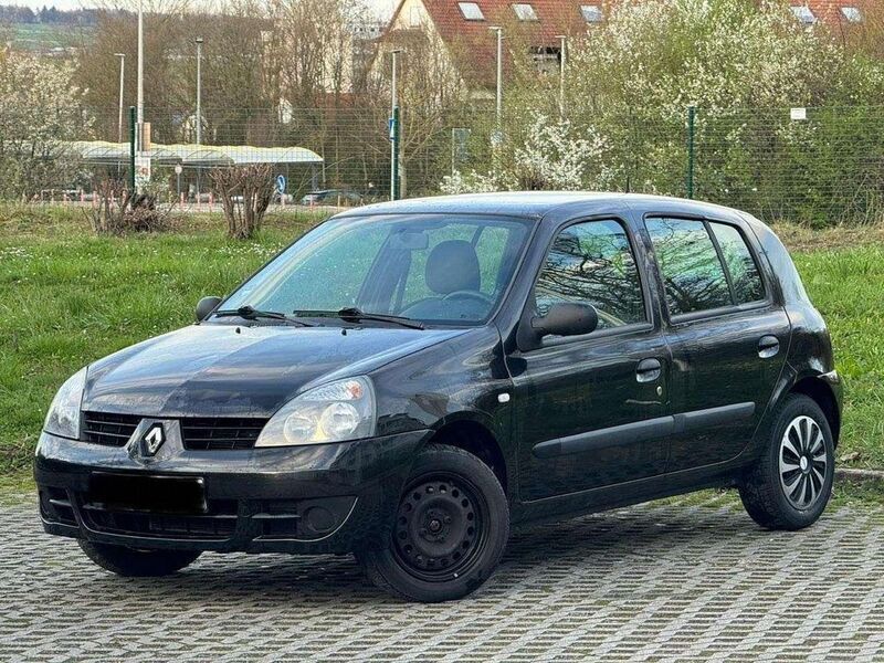 Schwarz Gebraucht 2009 Renault Clio II Campus Limousine | 2.000 € (Fairer Preis) - Bild 1/4