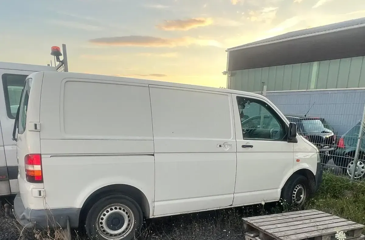Gebraucht VW T5 2007 Weiß Van